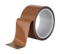 Ungtyb High Temperature Tape - Non Stick Adhesive Insulation Strip for Heat Protection | Glass Cloth Coating Low Friction Surfaces for Vacuum Sealer Sublimation Wire Wood Furniture Craft Repair Use
