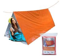 Ungtyb Life Tent | Tenda a tubo di sopravvivenza - sacco termico leggero in tela cerata sacco a pelo, attrezzatura salvavita, impermeabile, per uomini, donne, bambini, attività all'aperto, alpinismo