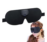 Ungtyb Mascherina per occhi intelligente per dormire, massaggiatore elettrico per la testa, portatile, confortevole, traspirante, facciale intelligente per alleviare la pressione, tensione, sonno