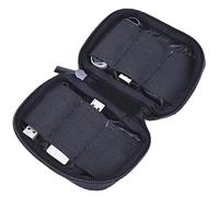 Ungtyb USB Flash Drive Storage Bag, Protective Organizer Case with 6 Compartments, Lightweight Portable Stick Holder for Travel, School, Home, Business Trips, U Disk Carrying Case for Data Storage