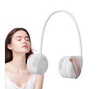 Ungtyb Ventilatore da collo portatile ricaricabile - 3 velocità potente indossabile 3,5 W senza pale, ventilatore personale forte, per interni ed esterni, campeggio, escursionismo, viaggi, casa