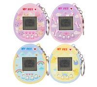 Ungtyb Virtual Cyber Pet, Electronic Animal Toy, Handheld Lcd Screen Game Display, Interactive Digital Pet Fun Present for Kids and Party Favors, 2.28x1.93x0.67 Inches