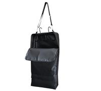 Ungtyb Waterproof Bridle Bag, Padded Halter and Bridle Storage Bag, Horse Tack Organization Pouch, Equestrian Bridle Bag with Hooks 40.64x8.89x76.2cm for Horse Tack, Black Color