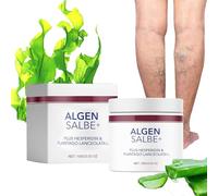 Unguento alghe contro le vene di riso, varicose Veins crema alghe contro le vene varicose, crema per legs alghe unguento per la cura delle gambe, rinfrescare e rilassare le gambe gonfie e stanche