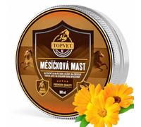 Unguento alla Calendula per Cavalli 100 ml | Pomata con calendula, cera d’api e olio di mandorle per la cura della cute integra del cavallo.