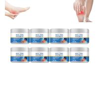 Unguento per il dolore al tallone - Crema comfort per i talloni - Crema intensiva per i piedi per talloni secchi e screpolati, Balsamo idratante per lenire il fastidio dell'arco plantare (8 scatole)