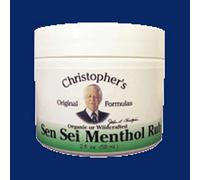 Unguento Sen Sei Mentolo Rub 2 Oz Di Dr. Christophers Formulas