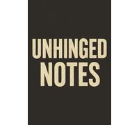 Unhinged Notes: A Minimalist Blank Notebook for Christmas Gift Swaps, Secret Santa Exchanges, White Elephant, Birthdays, Coworkers, Students, Friends, and Year-Round Novelty Gifting
