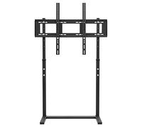 UNHO Supporto TV da Pavimento: Porta TV da Terra mobile Supporto Monitor per Simulatore Stand TV per LCD LED Plasma 32-100 Pollici Altezza Regolabile Max VESA 800x400mm Max Capacità 40kg