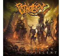 Unholy Descent (Orange Pattern Vinyl LP)