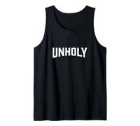Unholy Goth Edgy Grafica Canotta