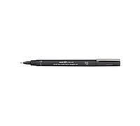 uni-ball 04200 N - Penna a punta calibrata, 0,4 mm, confezione da 12, colore: Nero