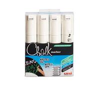 Uni-Ball 153494344 Marcatore a Gesso Liquido, 4 Pezzi