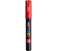 uni-ball 181721 - Marcatore POSCA con punta calibrata, rosso, 1 pezzo