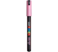 uni-ball 181789 - Marcatore POSCA con punta calibrata, rosa metallizzato