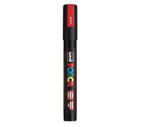 Uni-Ball 182577 - POSCA markeerstift met medium ronde punt, neon rood
