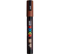 uni-ball 182587 - Marcatore POSCA con punta rotonda medio-fine, marrone