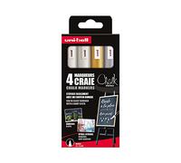Uni Mitsubishi Pencil – Pennarelli Tracciare con Stile – Punta 0,4 mm fine – 4 pezzi