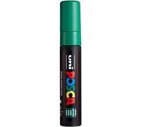 uni-ball 186363 - Marcatore POSCA con punta rettangolare extra larga, verde scuro