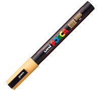 uni-ball Pennarello POSCA 186520 – punta tonda fine 0,9–1,3 mm – albicocca