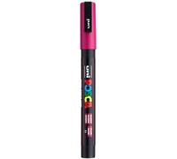 uni-ball 186523 - Marcatore POSCA con punta tonda fine, fucsia | Pennarello con punta arrotondata da 0,9-1,3 mm per quasi tutte le superfici