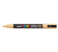 Uni-Ball 186529 - Marcatore POSCA con punta tonda fine, colore salmone | Pennarello con punta arrotondata da 0,9-1,3 mm per quasi tutte le superfici