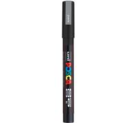 uni-ball 186582 - Marcatore POSCA con punta tonda fine, argento