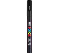 Uni-Ball 186599 - Marcatore POSCA con punta tonda fine, nero