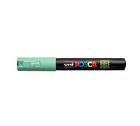 uni-ball 186766 - Marcatore POSCA con punta tonda extrafine, verde chiaro