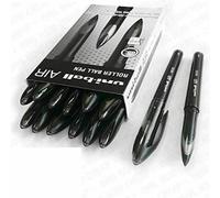 Uni-Ball AIR Micro - 0,5 mm Fine Rollerball - 12 + 2 omaggio - nero - UBA-188-M