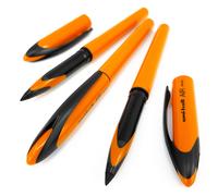 Uni-Ball Aria Micro - 0.5mm Fine Penna a Sfera - Inchiostro Blu - Arancione