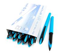 Uni-Ball Aria Micro - 0.5mm Fine Penna a Sfera - Inchiostro Blu - Luce Barile