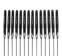 Uni-Ball Aria Micro a Sfera Penne - Liquido Inchiostro - 0.5mm Punta - Nero - 14