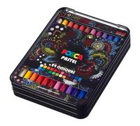 Pastelli a cera Posca Pastel - conf. 24 pz - colori assortiti M KPA-100 24C