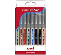 Uni-Ball Astuccio Rollers inchiostro liquido UB-157 colori assortiti 8 pz