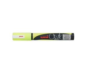 Uni-Ball ChalkGlass Chalk evidenziatore in gesso Capocorda Giallo
