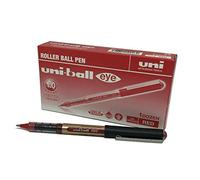 Uni-ball Eye UB 150 10 Largo Liquido Inchiostro a Sfera Penne - 1.0mm - Rosso -