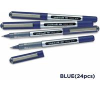 UNI BALL Eye Micro 0,5 mm Roller Pen Set Pack Blue Pack 24 UB 150 JAPAN