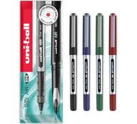 uni-ball Eye Micro UB-150 Gelschreiber, 0,5 mm, in Geschenkbox, assortiert, 4 Stück