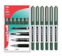 uni-ball Eye Micro UB-150 - Penna a inchiostro gel, 0,5 mm, confezione regalo, colore: Verde