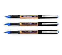 uni-ball Eye On Point UB-150-10 - Penna a sfera a punta larga, colore oro, punta a sfera da 1,0 mm per una scrittura super scorrevole, inchiostro liquido resistente allo sbiadimento e all'acqua,
