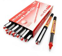 Uni-ball Eye UB 150 10 Largo Liquido Inchiostro a Sfera Penne - 1.0mm - Red -