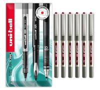 Uni-Ball EYE UB-157 - Penne roller con pennino da 0,7 mm, confezione da 6 pezzi