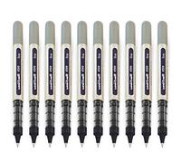 uni-ball EYE UB-157E - Penna a sfera con punta da 0,7 mm, confezione da 10, inchiostro nero