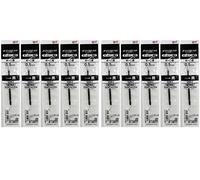 Uni-Ball JETSTREAM fine Point roller Ball Pens ReFills for standard Pen Type -0.5 mm-black ink-value set of 5, 2 set