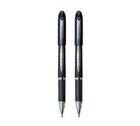 uni-ball Jetstream SX-210 Roller Ball Pen (Black Ink, Pack of 2)
