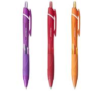 Uni-Ball Jetstream SXN-150C-07 Penna Rollerball Retrattile Colore Sport 3 Pack