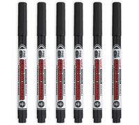 Uni-Ball Nero Evidenziatore - Permanente CD DVD Tessuto Bucato Super Ink Pacco