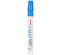 Uni-Ball - Pennarello a vernice Uni Paint PX-20 con punta tonda, blu | Punta arrotondata da 2-3 mm, resistente all’acqua e alla luce, adatta a molte superfici