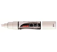 Uni-Ball ChalkGlass 10.1.0389 evidenziatore in gesso Scalpello Bianco 1 pz